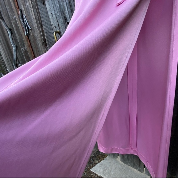 Vintage Rina California Maxi Dress Lilac color with matching Hot Pants Size S - Picture 11 of 14